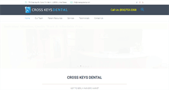Desktop Screenshot of crosskeysdental.com