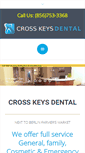 Mobile Screenshot of crosskeysdental.com